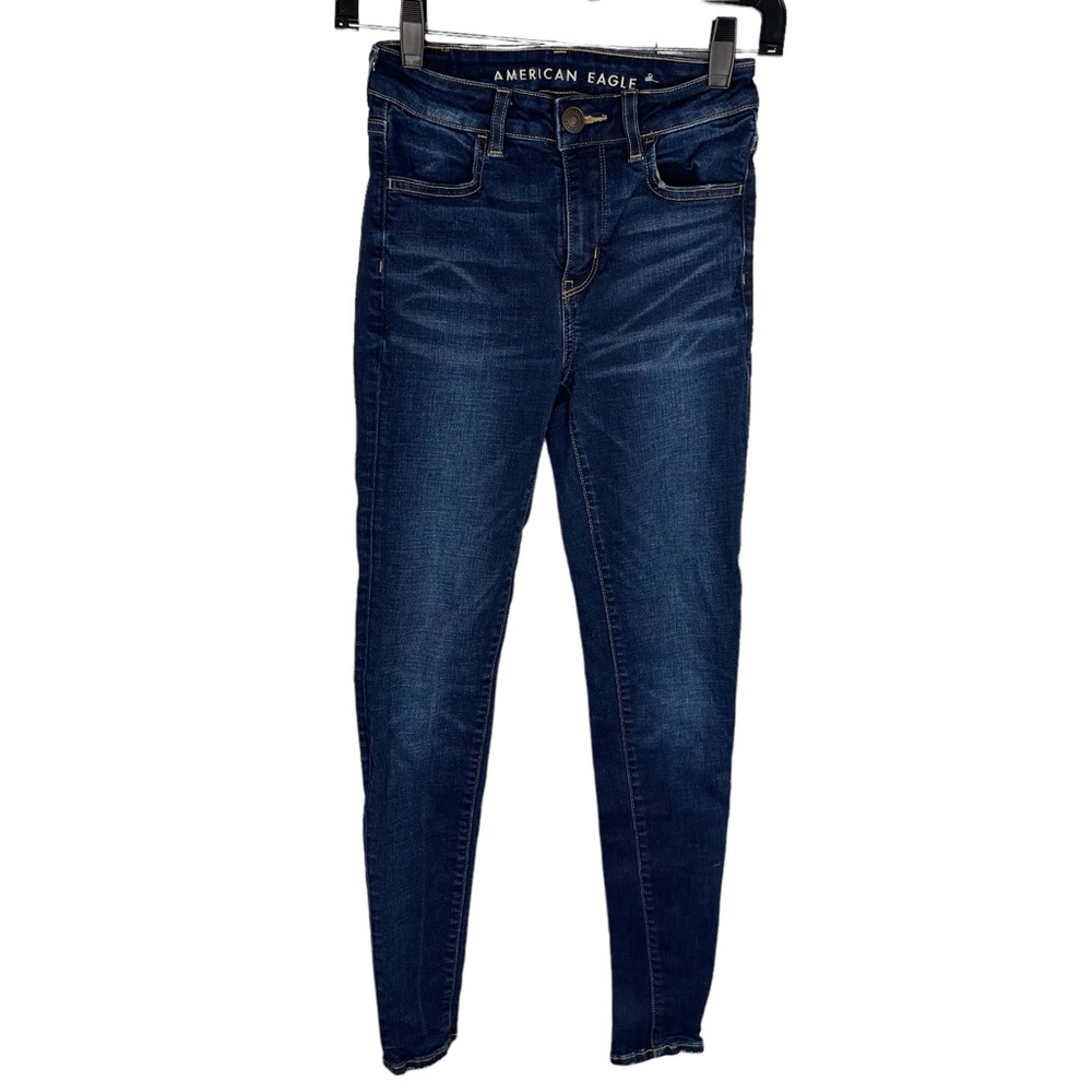 American Eagle Jeans Super Stretch High Rise Jeggings size 0